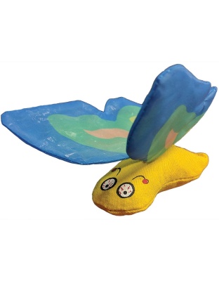 Yeowww! Butterfly Catnip Cat Toy Blue 1ea/One Size