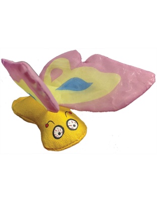 Yeowww! Butterfly Catnip Cat Toy Purple 1ea/One Size