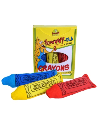 Yeowww! -ola Crayons Catnip Cat Toy 1ea/One Size