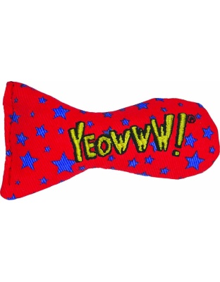 Yeowww! Stinkies Catnip Toy Red, Blue 1ea/3 in, 12 pk