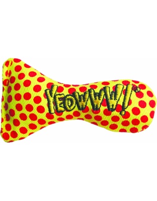 Yeowww! Stinkies Catnip Toy Yellow, Red 1ea/3 in, 12 pk