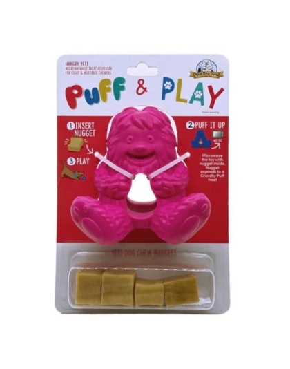 Yeti Puff & Play D Hangry Yeti Pink