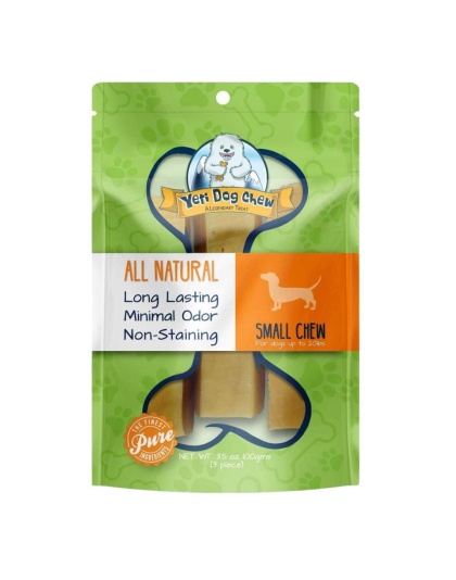 Yeti Dog Small Chews 3.5oz./40 Yak Milk / Cow Milk