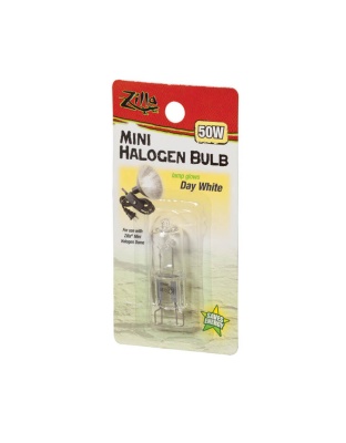 Zilla Light & Heat Mini Halogen Bulbs Day White 1ea/50 W