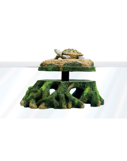 Zilla Freestanding Floating Basking Platforms Turtle Trunk 1ea/11.75 X 9.5 X 5.25 in