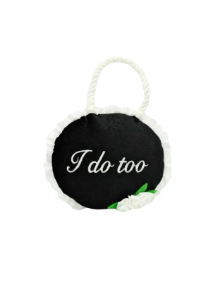 Zippypaws Wedding I Do Too Wedding Sign Medium