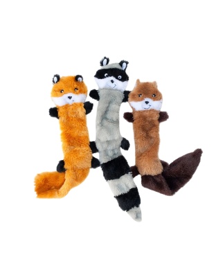 Zippypaws Skinny Peltz Forest Mix Assorted Large - 3 Pk