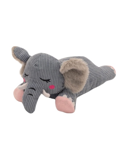 Zippypaws Snooziez With Shhhqueaker-Elephant Medium