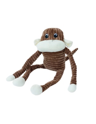 Zippypaws Spencer The Crinkle Monkey Large