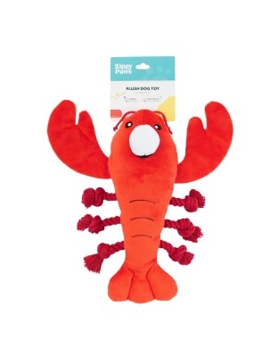 Zippypaws Playful Pal Luca The Lobster Red