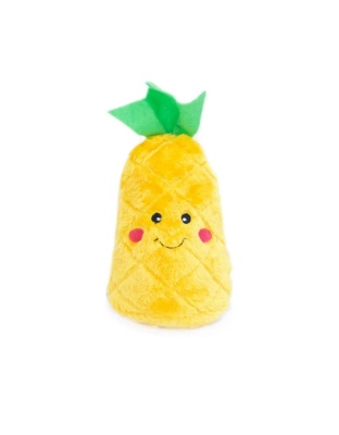 Zippypaws Nomnomz Pineapple Yellow Medium