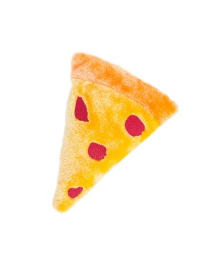 Zippypaws Nomnomz Pizza Yellow/Red Medium