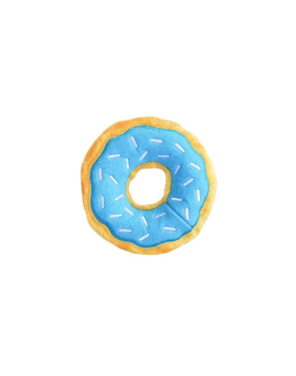 Zippypaws Mini Donut Blueberry Blue Small