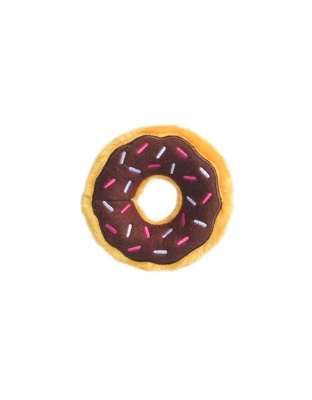 Zippypaws Mini Donut Chocolate Brown Small