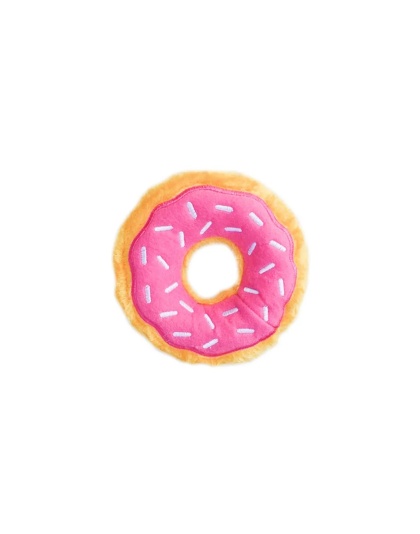 Zippypaws Mini Donut Strawberry Pink Small