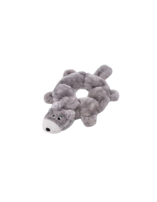 Zippypaws Loopy Wolf Gray Medium