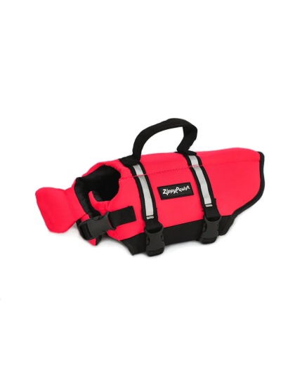 Zippypaws Adventure Life Jacket Red/Black Large