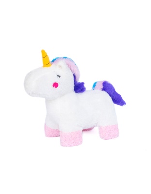 ZippyPaws Storybook Snugglerz Charlotte the Unicorn Dog Toy 1ea/MD
