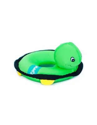 ZippyPaws Z-Stitch Floaterz Dog Toy Turtle Green 1ea/MD