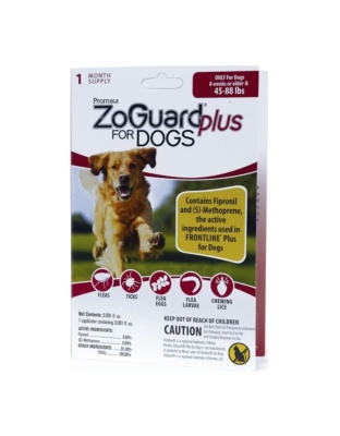 Zoguard Plus Spot-On Singles For Dogs 45-88 Lb-1 Pk