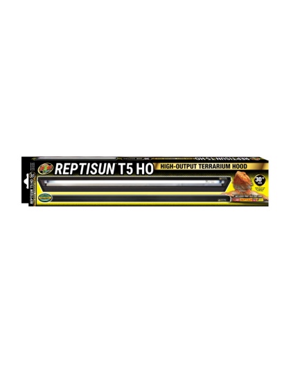 Zoo Med ReptiSun T5 HO Terrarium Hood w/ 10.0 Bulb 1ea/30 in