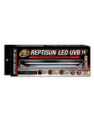 Zoo Med Reptisun LED UVB Combo Terrarium Hood 1ea/14in.