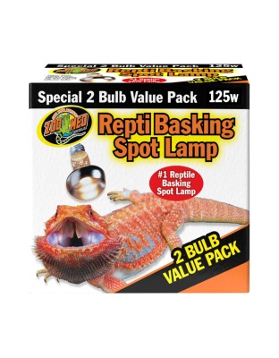 Zoo Med Repti Basking Spot Lamp 1ea/125 W, 2 pk