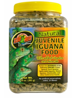 Zoo Med All Natural Juvenile Iguana Dry Food 1ea/10 oz