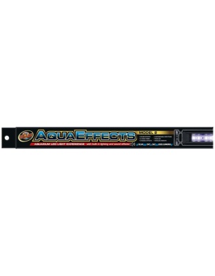 Zoo Med AquaEffects Model 2 LED Light Fixture Black 1ea/24 in