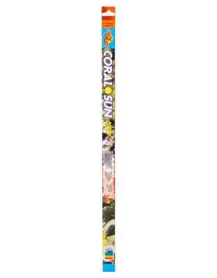 Zoo Med Coral Sun Actinic 420 T8 Lamp Blue 1ea/24 in