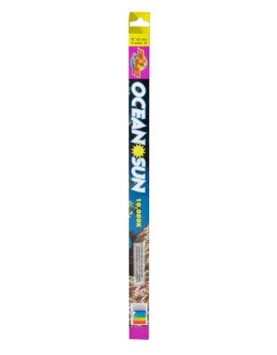Zoo Med Ocean Sun 10,000K High Intensity T8 Lamp White 1ea/18 in