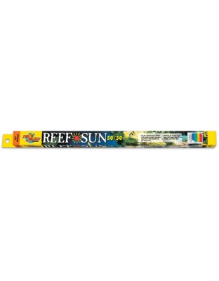 Zoo Med Reef Sun 50/50 Actinic & Daylight T8 Lamp White 1ea/18 in