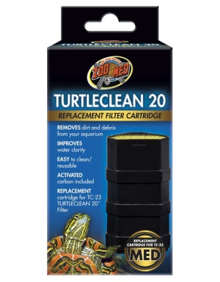 Zoo Med TurtleClean 20 Replacement Filter Cartridge 1ea/MD