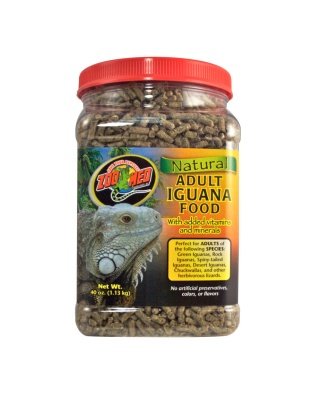 Zoo Med All Natural Adult Iguana Dry Food 1ea/40 oz