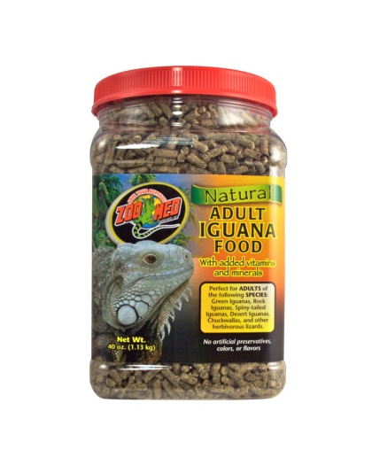 Zoo Med All Natural Adult Iguana Dry Food 1ea/40 oz