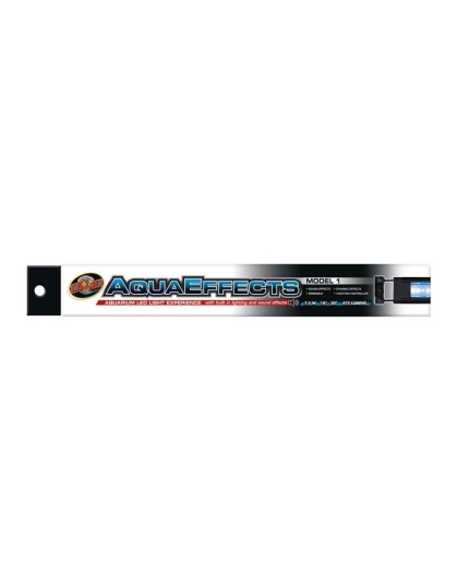 Zoo Med AquaEffects Model 1 LED Light Fixture Black 1ea/18 in
