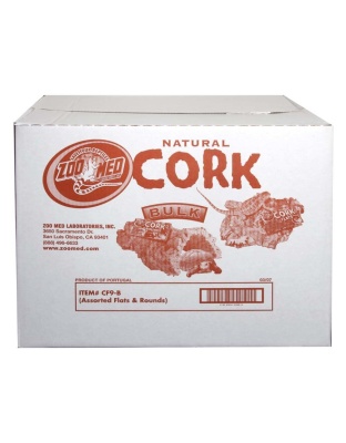 Zoo Med Natural Cork Bark Round Brown 1ea/15 lb