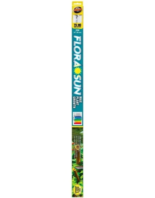 Zoo Med Flora Sun Maximum Plant Growth T5 HO Lamp White 1ea/34 in