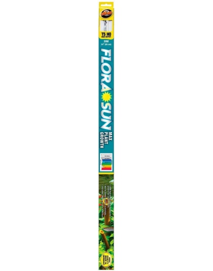Zoo Med Flora Sun Maximum Plant Growth T5 HO Lamp White 1ea/34 in