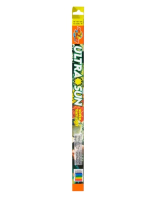 Zoo Med Ultra Sun Trichromatic Super Daylight T8 Lamp White 1ea/18 in