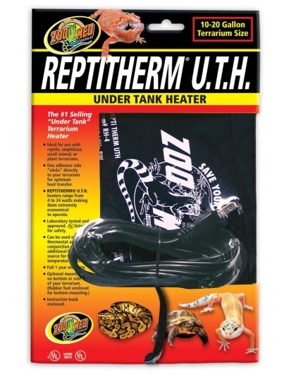 Zoo Med ReptiTherm Under Tank Heater (U.T.H) 8watt 1ea/6In X 8 in, SM