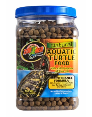 Zoo Med Aquatic Turtle Food Maintenance Formula Dry Food 1ea/24 oz