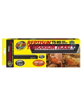 Zoo Med ReptiSun T5 HO High Output Terrarium Hood 1ea/14 in