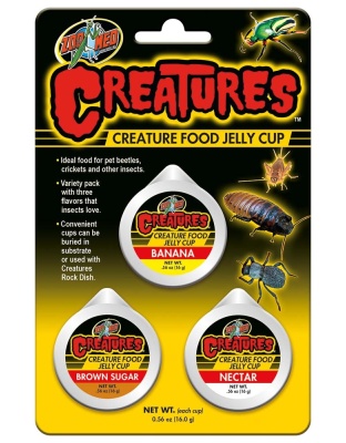 Zoo Med Creatures Food Jelly Cup 1ea/3 pk, 0.56 oz