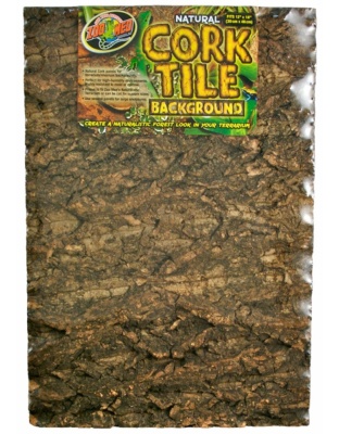 Zoo Med Natural Cork Tile Background Brown 1ea/12In X 18 in, MD