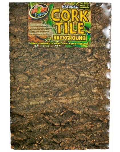 Zoo Med Natural Cork Tile Background Brown 1ea/12In X 18 in, MD