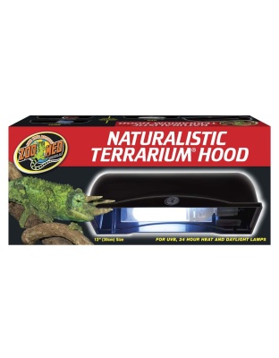 Zoo Med Naturalistic Terrarium Hood Black 1ea/12 in