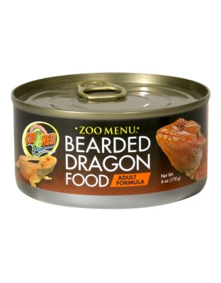 Zoo Med Bearded Dragon Adult Canned Formula Wet Food 1ea/6 oz