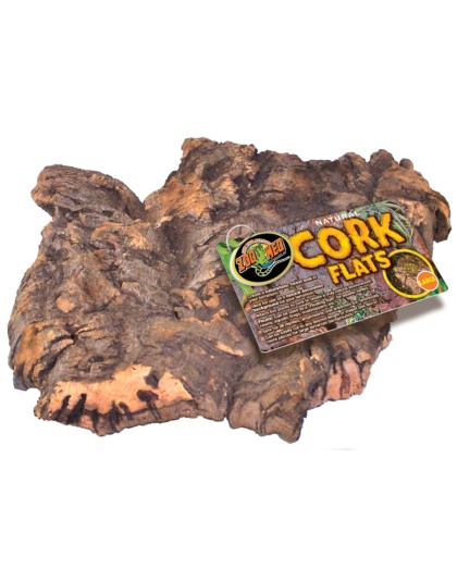 Zoo Med Natural Cork Flats Background Brown 1ea/LG