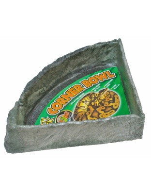 Zoo Med Repti Rock Corner Bowl Water Dish Assorted 1ea/XL